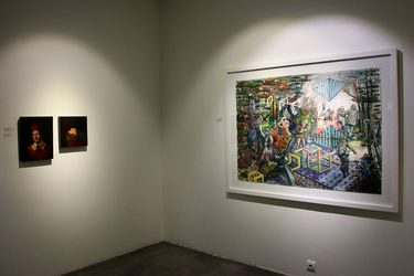 افتتاحیه دهمین نمایشگاه منتخب نسل نو در گالری شیرین