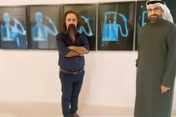 Art as Middle East's Flagship for Sustainability and Environment / Hossein Hashempoor's Description of Ahmed Mater's Art in Collection of Barjeel Art Foundation