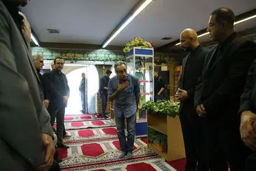 مراسم ختم زنده‌یاد حسین عرفانی در مسجد بلال
