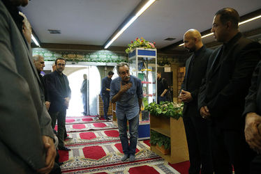 مراسم ختم زنده‌یاد حسین عرفانی در مسجد بلال