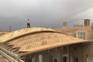 سقف متحرک چوبی برنده جایزه ملی معماری شد