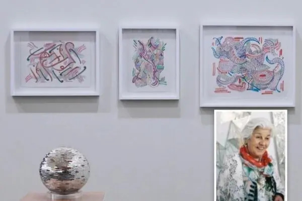 Monir Farmanfarmaian With Thethirdline In the Art Dubai 2023 
