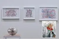 Monir Farmanfarmaian With Thethirdline In the Art Dubai 2023 

