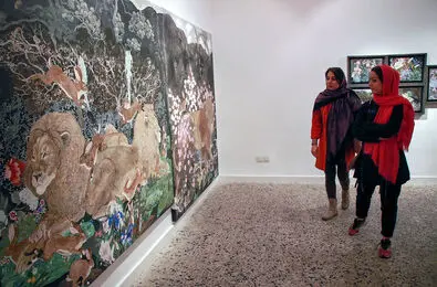 ببینید: باغ سرخوشی خانم هنرمند
