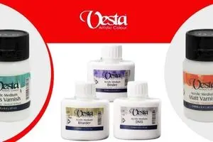 Vesta Mediums & Additives for Acrylic Colors