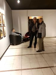 نمایشگاه آثار ابراهیم اکبری گرَز در گالری ایده