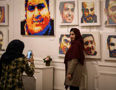 عکس ها از  پرتره 100 چهره ورزشی ایران را ببینید