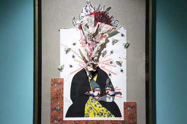 آثار فریدون آو و محسن احمدوند در گالری اعتماد