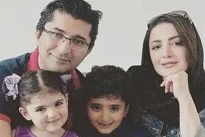 تیپ خاص شیلا خداداد و همسرش در کنسرت دبی رضا صادقی/ عکس