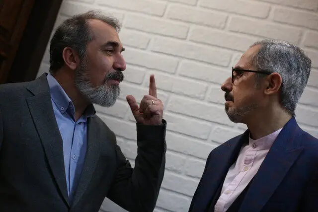 اولین عکس‌ها از سریال جدید جواد رضویان و سیامک انصاری