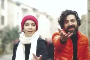 Ashkan Khatibi, Iranian actor, who starts " am with you" campaign in the early days of Covid-19 in Iran