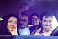 شهاب حسینی و ساره بیات در جستجوی راه فرار/ عکس