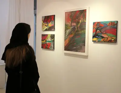 ببینید: جهان اکسپرسیو نقاش جوان