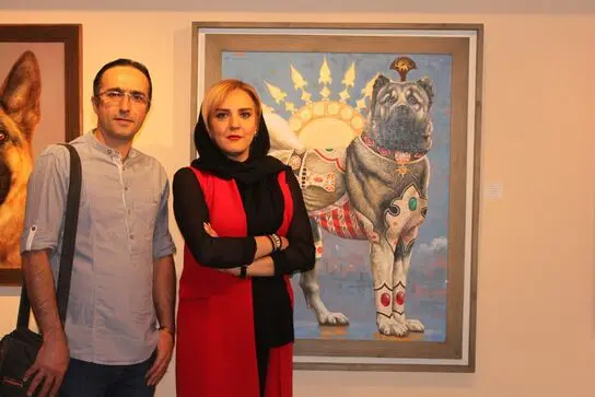 نمایشگاه سگ در گالری شکوه
