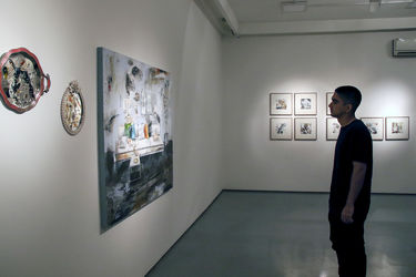 نمایشگاه نقاشی ساناز دزفولیان در گالری طراحان آزاد