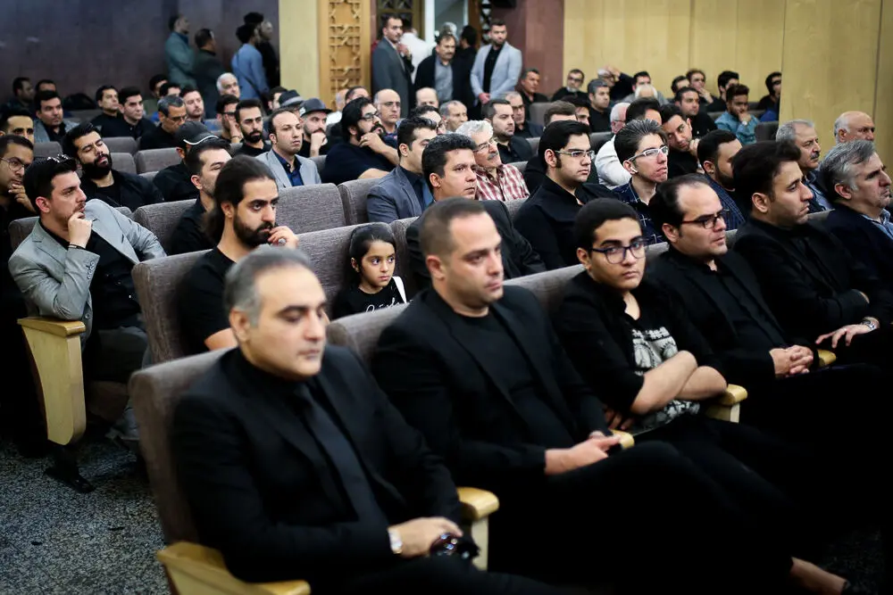 مراسم ختم زنده‌یاد بهنام صفوی در مسجد جامع شهرک غرب