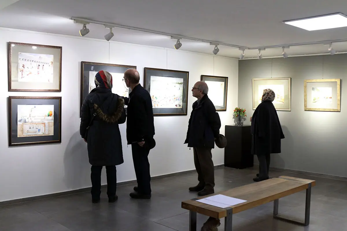  نمایشگاه مروری بر آثار بهمن رضایی در گالری مژده