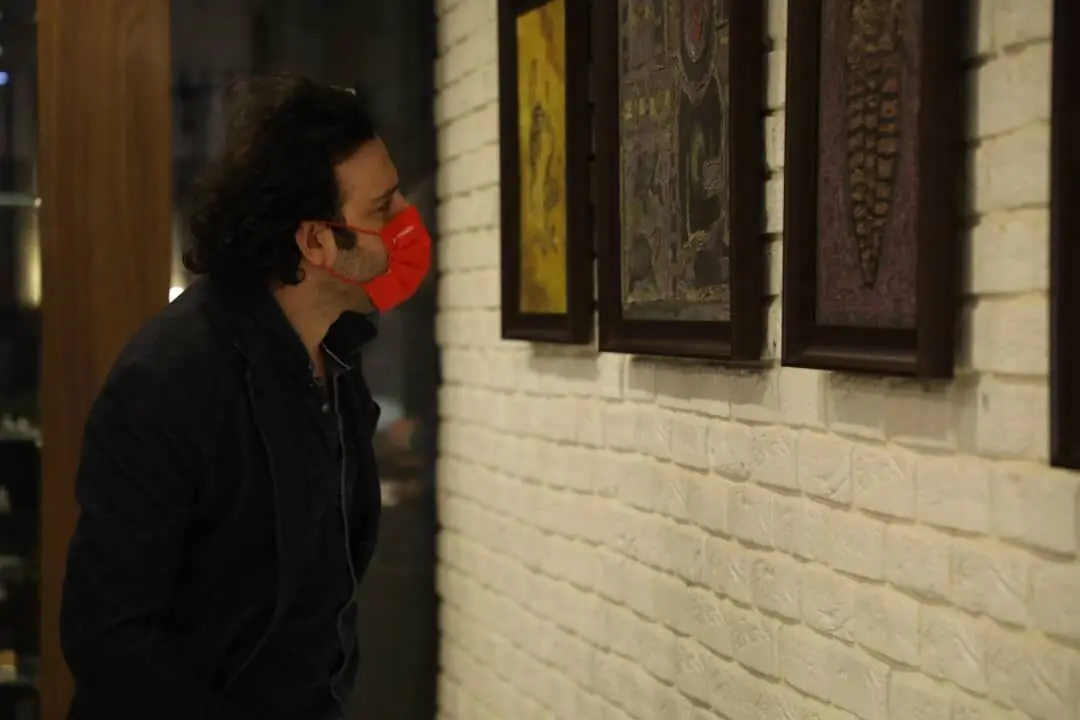 محمد محمدزاده در گالری ماهر