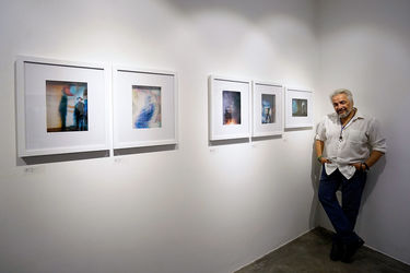 افتتاحیه‌ نمایشگاه نقاشی‌های حسین ژیان در گالری شیرین