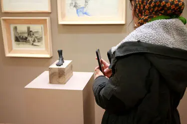 نمایشگاه آثار بیژن صفاری در گالری دستان+2