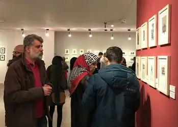 نمایشگاه آثار هفتمین سالانه تبادل چاپ دستی در گالری لاله