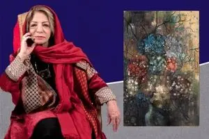 ایران درودی؛ نور، امید، معنویت / تحلیل یک اثر از کلکسیون رها گالری