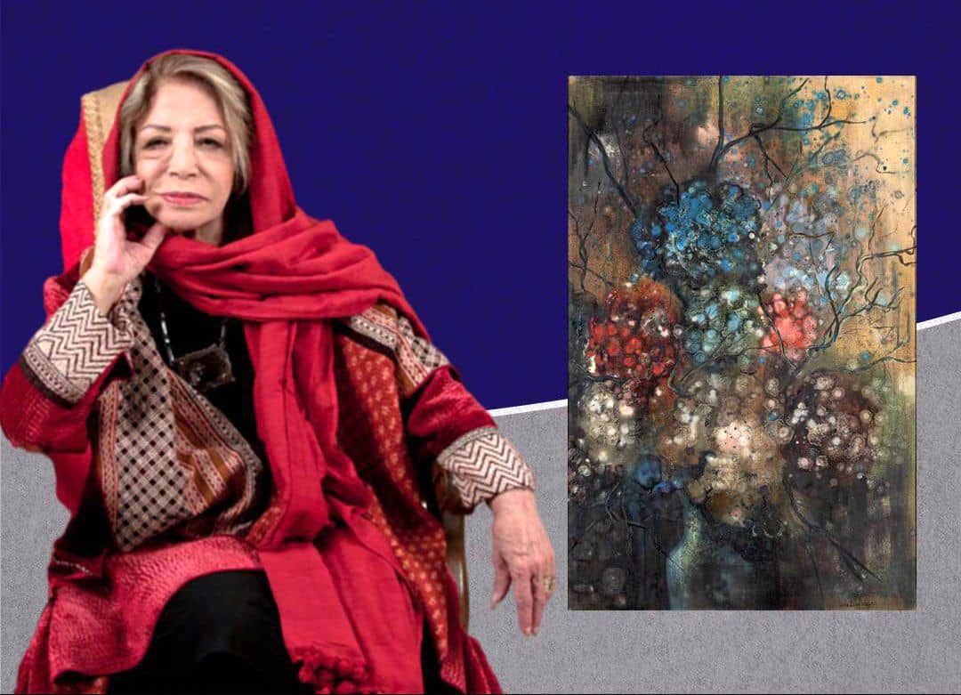 ایران درودی؛ نور، امید، معنویت / تحلیل یک اثر از کلکسیون رها گالری
