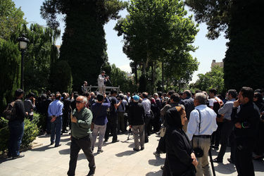 مراسم تشییع پیکر زنده یاد پرویز بهرام