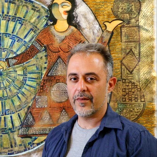 ویدئو: نقاشی‌های مهرداد فلاح در مرکز فرهنگی اتو ماور وین اتریش