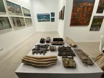 عایشه ال عبار  Aisha Alabbar در آرت ابوظبی Abu Dhabi Art ۲۰۲۳