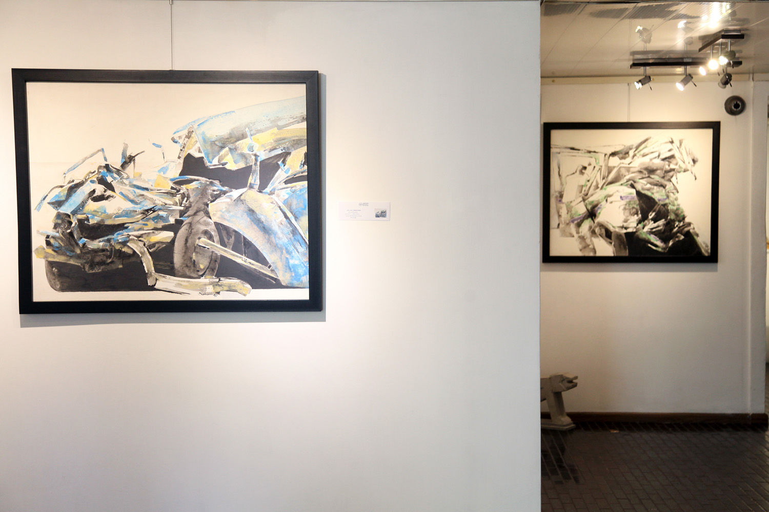 اثر 120 میلیون تومانی جعفر روحبخش در نمایشگاه فروش تابستانه گالری سیحون