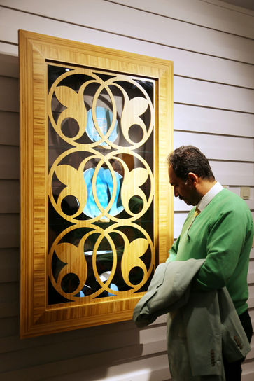 افتتاحیه نمایشگاه بیژن شافعی در گالری زمان هنر