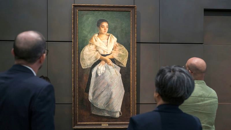 Juan Luna’s 'Una Bulaqueña' Unveiled at Louvre Abu Dhabi