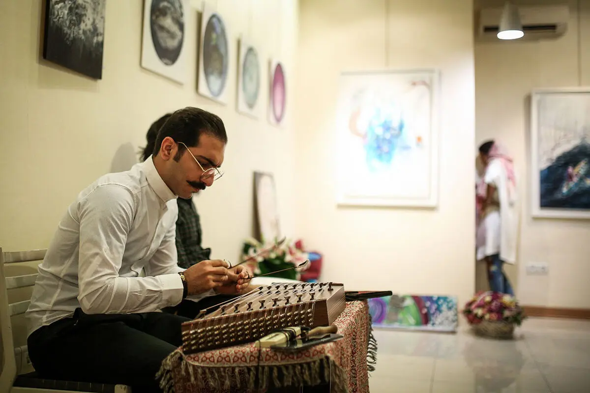 نمایشگاه نقاشی شهین قیدر شاداتی در گالری احسان