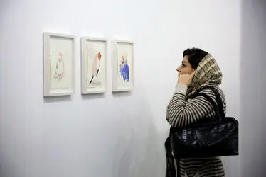نمایشگاه گروهی هماوردی در گالری ماه مهر