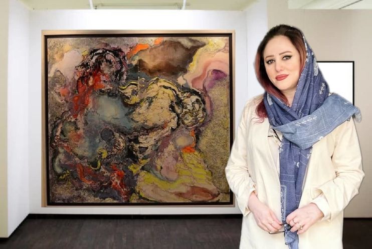 بیتا وکیلی و اثر ۳۵هزار دلاری در کریستیز ۲۰۱۱/ ارکستر رنگ های در حرکت