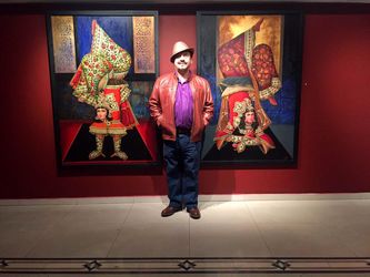 نمایشگاه سالهای نکوور، نقاشی های حجت شکیبا و مینا شکیبا در گالری شکوه