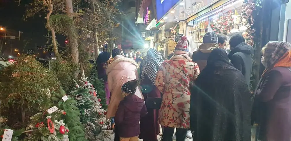 کریسمس در تهران