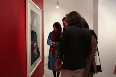 افتتاح نمایشگاه آثار مهرداد ختایی در گالری ماه