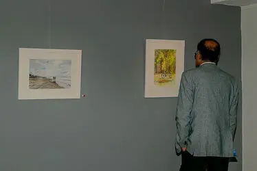 نمایشگاه آثار حجت‌اله چراغ در گالری شکوه