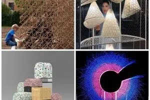 هفت اینستالیشن جذاب دبی دیزاین ویک 2023 را ببینید/ از نمک، چای و انگور تا مروارید