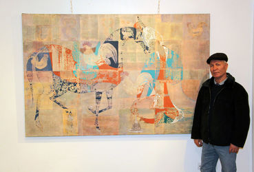 نمایشگاه نقاشی محمدهادی فدوی در نگارخانه موسسه خیریه بهنام دهش‌پور