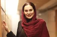 خانم بازیگر ایرانی در حال سوارکاری / عکس