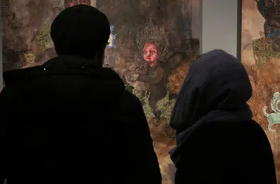 Mohammad Mosavat Painting Show in Mohsen Gallery 