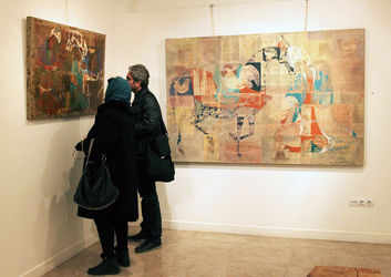 نمایشگاه نقاشی محمدهادی فدوی در نگارخانه موسسه خیریه بهنام دهش‌پور