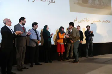 آیین اختتامیه دوسالانه دامون‌فر در پردیس ملت