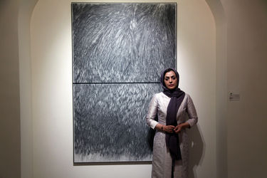 نمایشگاه نقاشی‌های نفیسه صدیقی با عنوان "دریافت" در گالری اثر