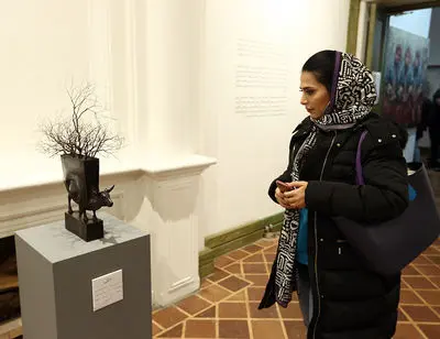 ببینید: مجسمه‌های متفاوت کیوان بیرانوند در آرت سنتر باغ