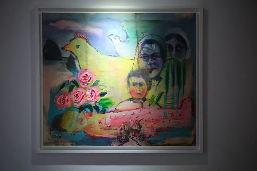 Shahram Karimi Painting Exhibit in Etemad Gallery
