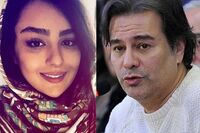 پیمان قاسم‌خانی و همسرش میترا ابراهیمی در مونیخ آلمان/ عکس
